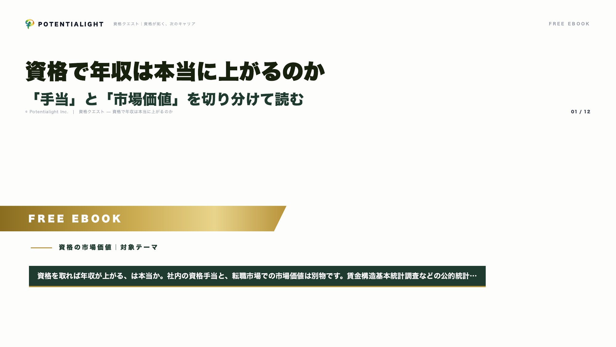 資格で年収は本当に上がるのか eBook表紙